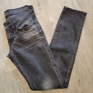 74AMK Grey Wash Skinny Roxanne Jeans, 26